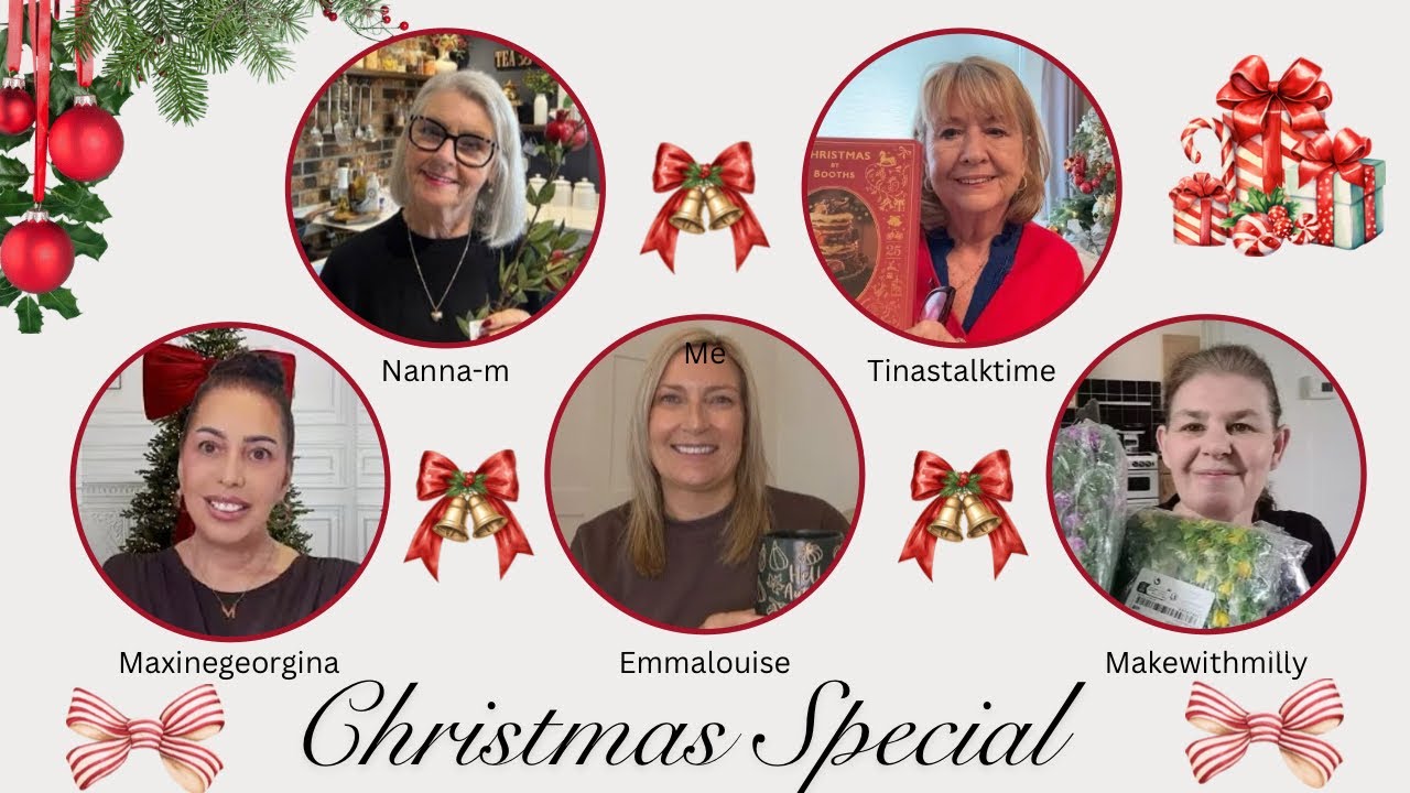 Christmas Special with @tinastalktime  @MaxineGeorgina @_emmalouise  @makewithmilly1373  