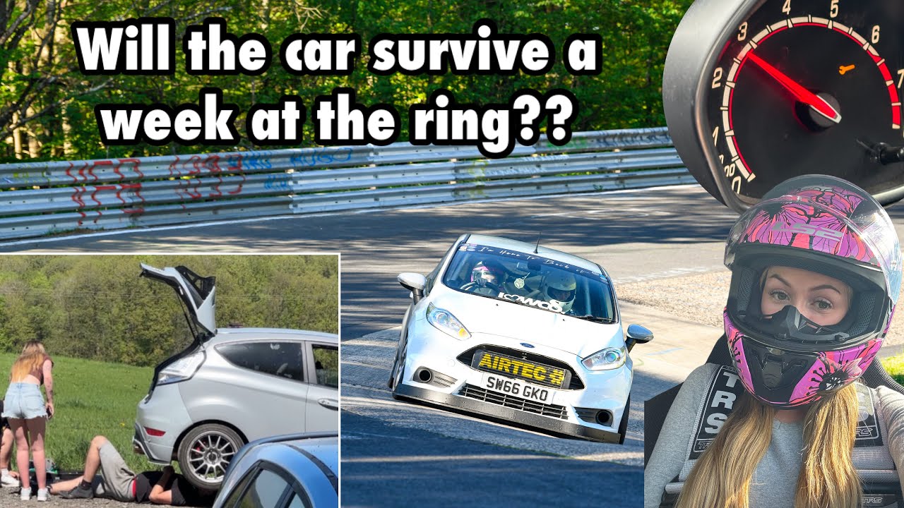 WEEK at the NURBURGRING in our REBUILT fiesta ST TRACK CAR full vlog!