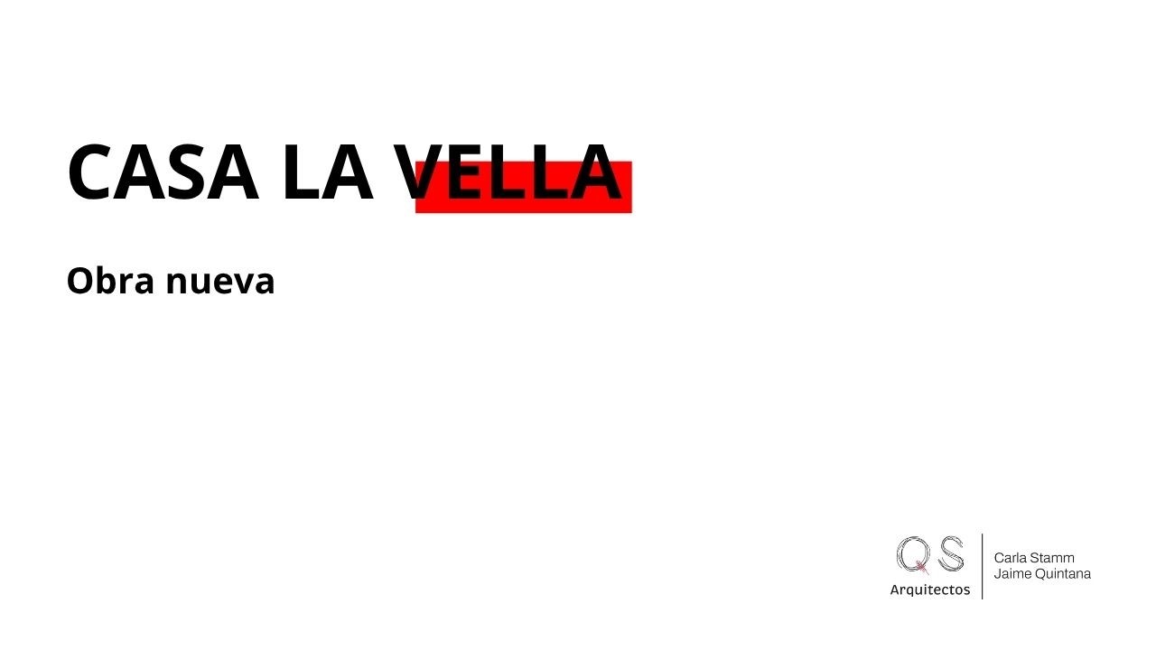 Casa La Vella | Obra Nueva en Zaragoza | QS Arquitectos