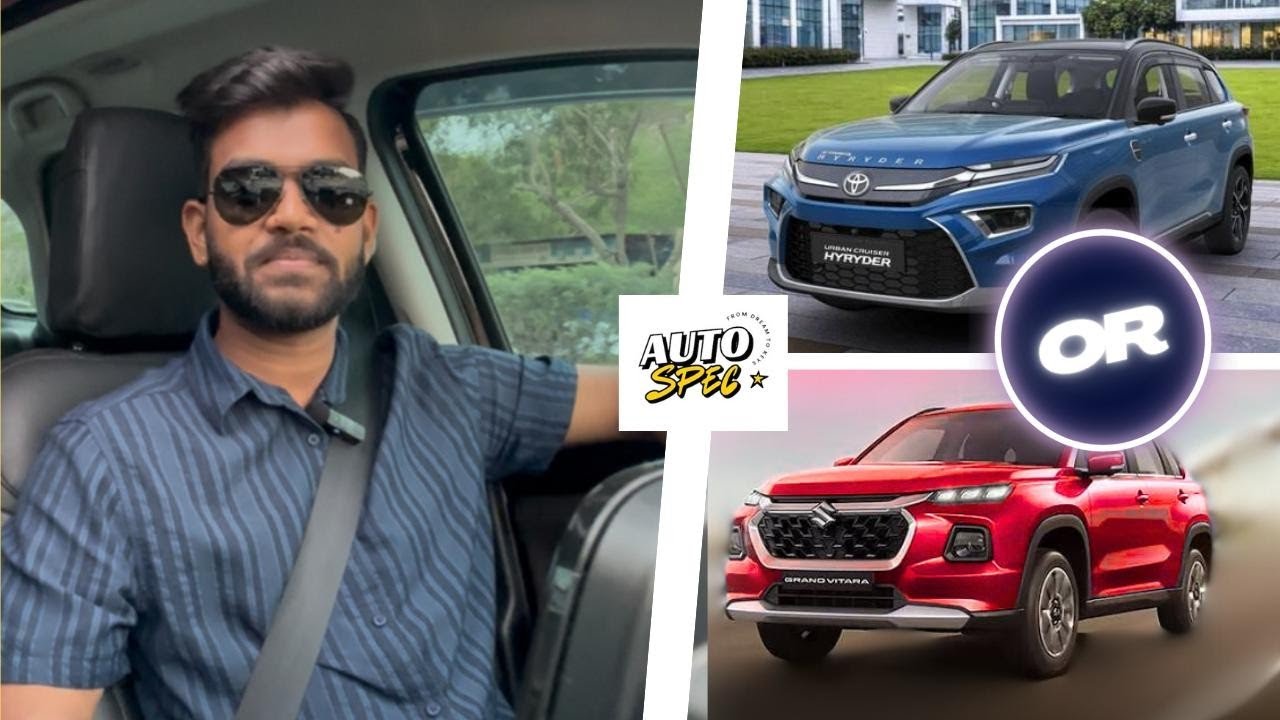 Toyota Urban Cruiser Hyryder or Maruti Suzuki Grand Vitara | Which one to pick & Why??