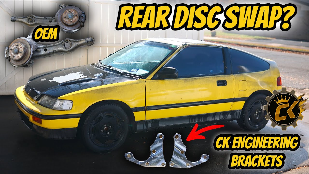 1989 Y49 CRX Si Rebuild Part 3
