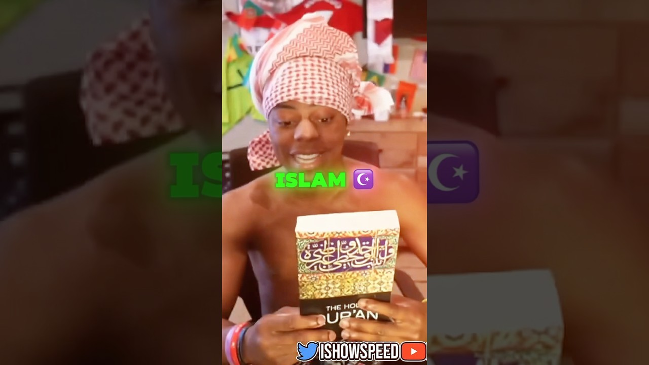 IShowSpeed Gets A Quran ☪️😍