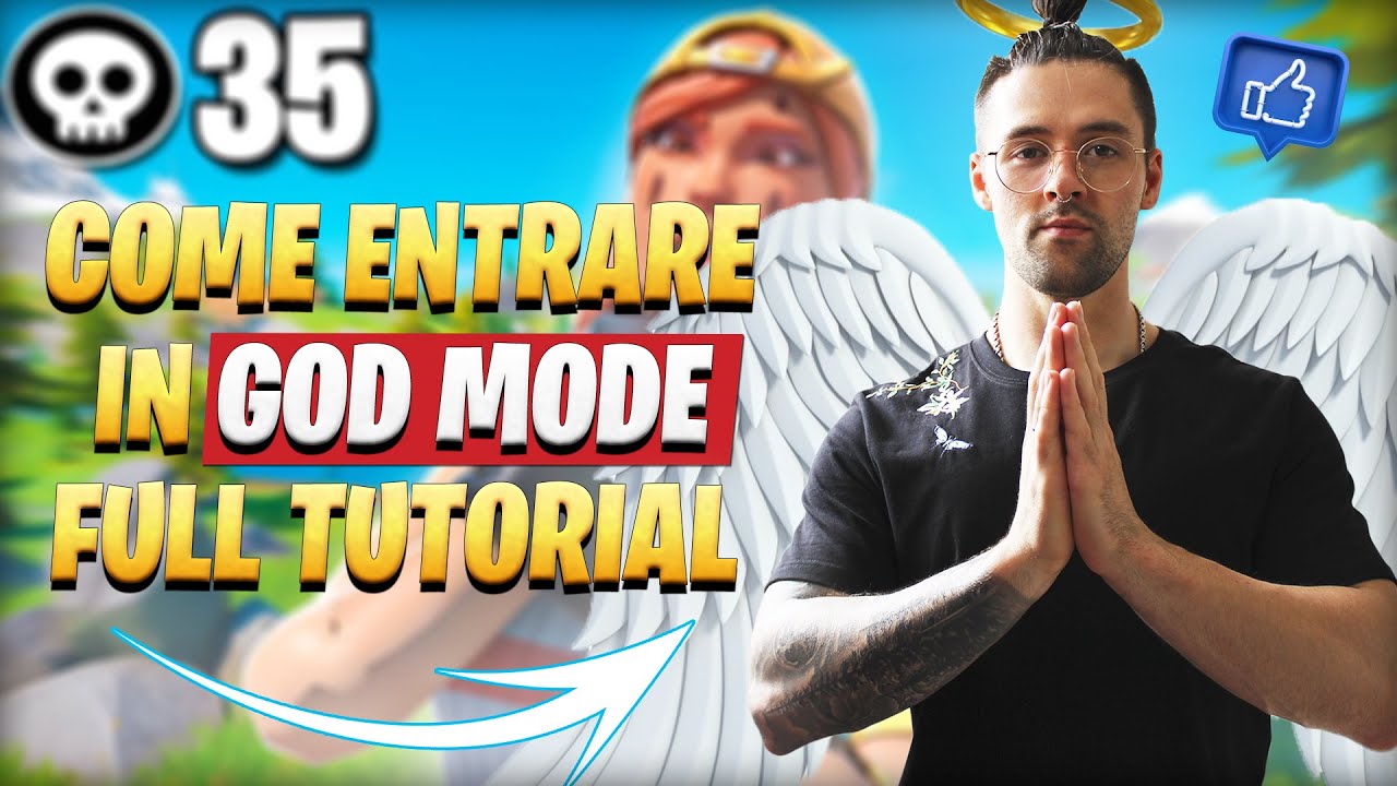 COME ENTRARE IN *GOD MODE* SU FORTNITE 😈