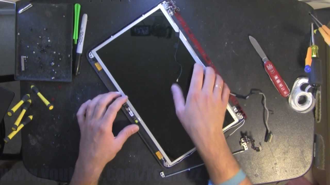 TOSHIBA T235D take apart video, disassemble, how to open disassembly