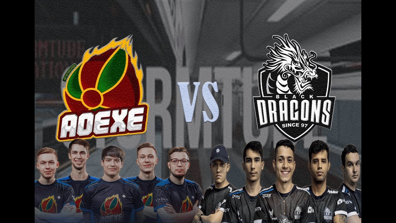 AOEXE (Rusia) VS BLACK DRAGONS (Brazil)lMAP 1 STROMTUBE