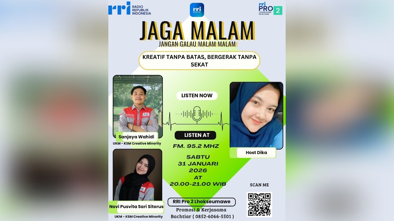 JAGA MALAM - KREATIF TANPA BATAS, BERGERAK TANPA SEKAT