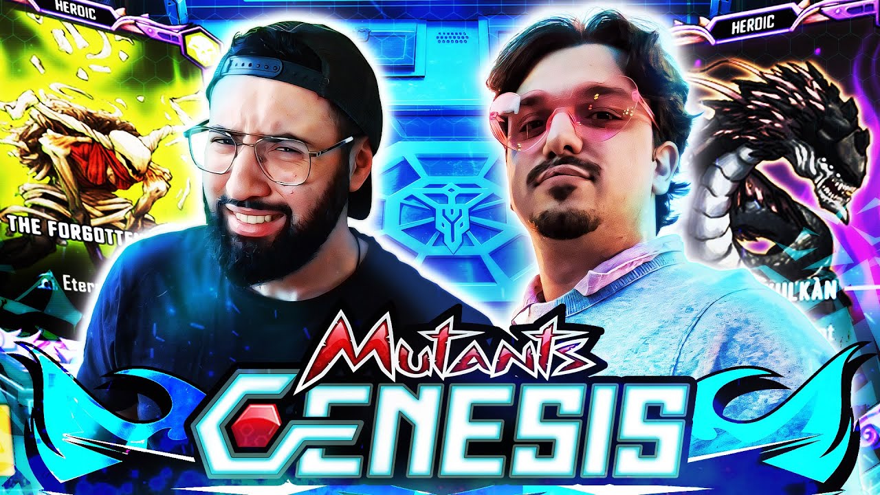I'm Evolving... We Tried A NEW Card Game! MUTANT: GENESIS