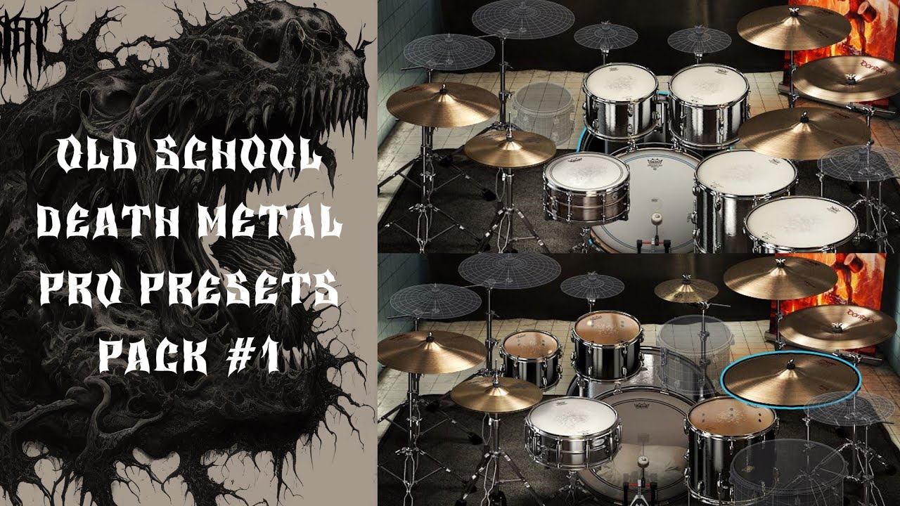 Superior Drummer 3 Old School Death Metal Presets Pack #1
