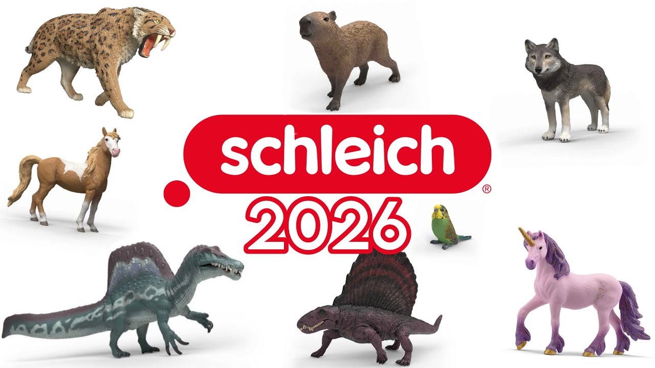 Schleich 2026 - Wild Life | Farm World | Horse Club | Dinosaurs | Bayala | Eldrador