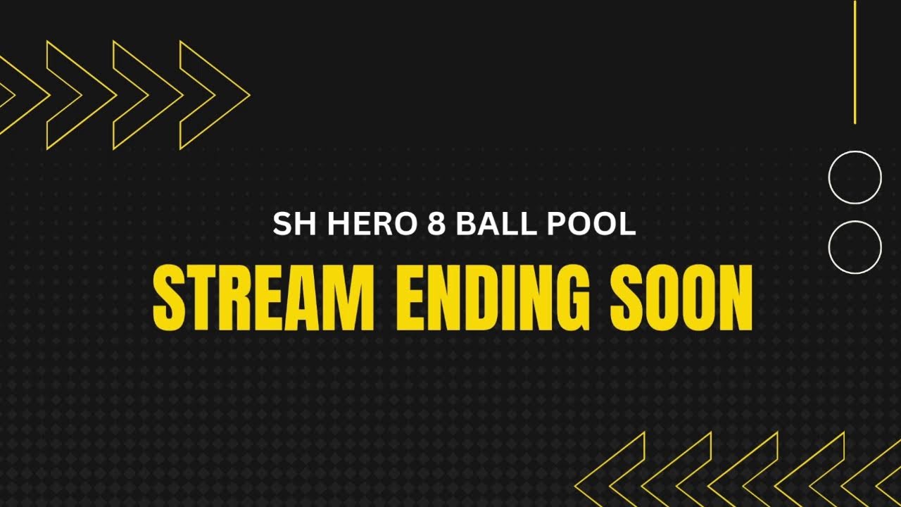 8 ball pool Live streaming of SH HERO #8ballpool
