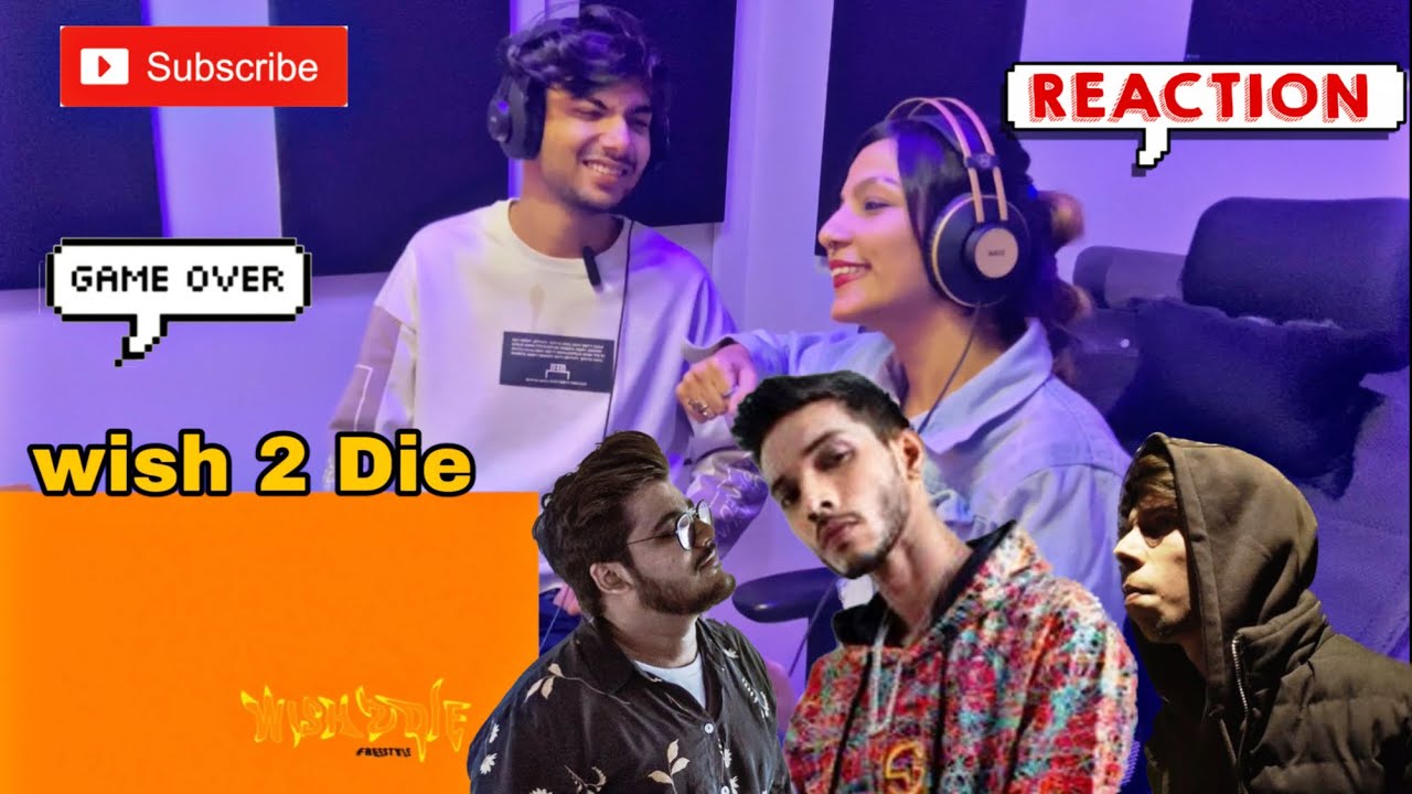 Reactions on WISH 2 DIE FREESTYLE by Talha Anjum    (ft. Savage & Shareh) | Prod. by Umair
