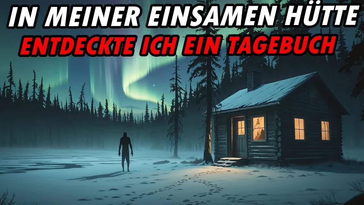 In meiner einsamen Hütte entdeckte ich ein altes Tagebuch    ｜ #gruselhörbuch #creepypasta ｜