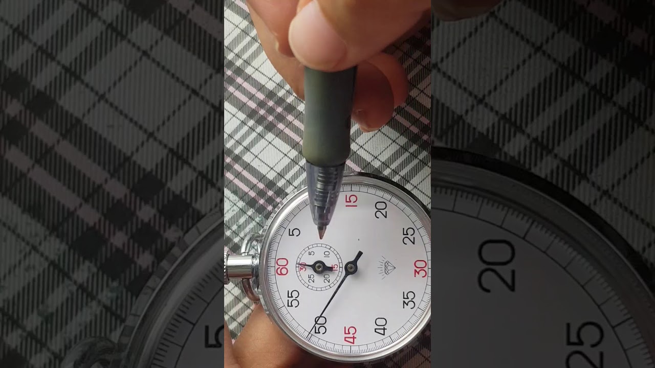 Cara Mengukur Masa Menggunakan Jam Randik.