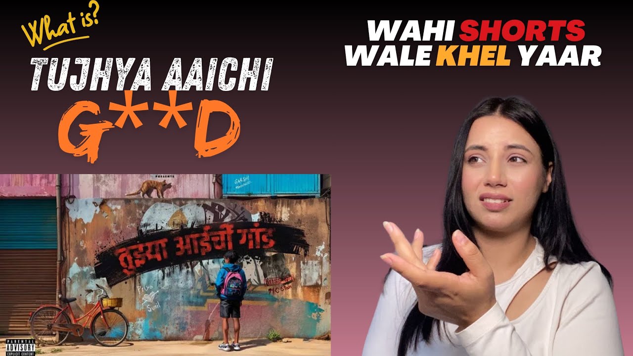 Pakistani reacts to MC STAN - TUJHYA AAICHI G**D | zaina’s reaction