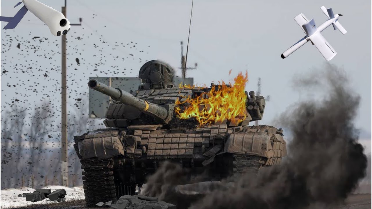 Deadly Switchblade Drones: America's Suicide Drone Used to Destroy Russian Force Tank