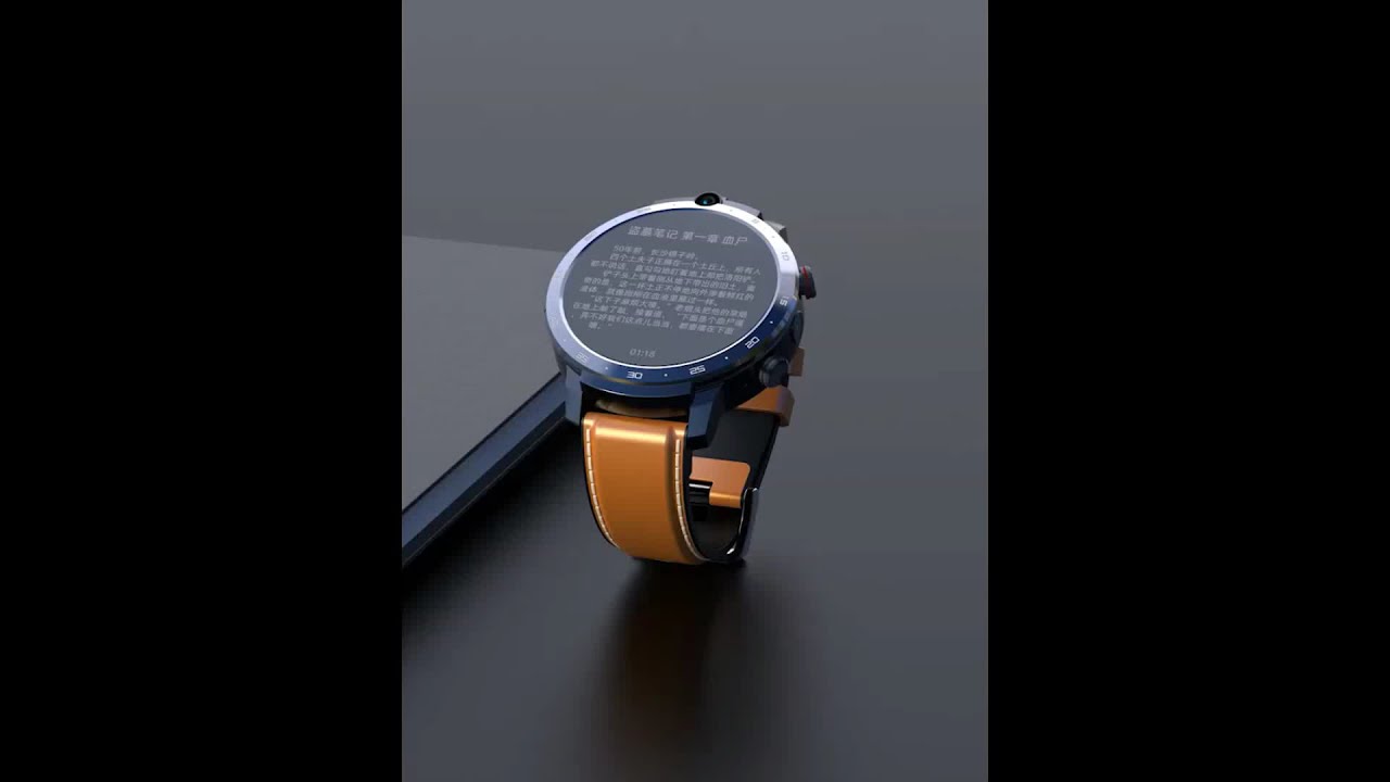 LEMFO LEM12 PRO Full Android 10 Smartwatch 4GB+64GB MediaTek Helio P22 MT6762 4G LTE Dual Camera