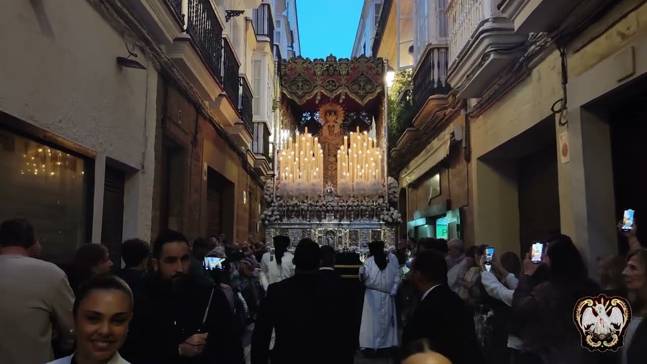 Gracia y Esperanza (Huerto), c/ Cobos y Cristóbal Colón, Jueves Santo Cádiz 2025