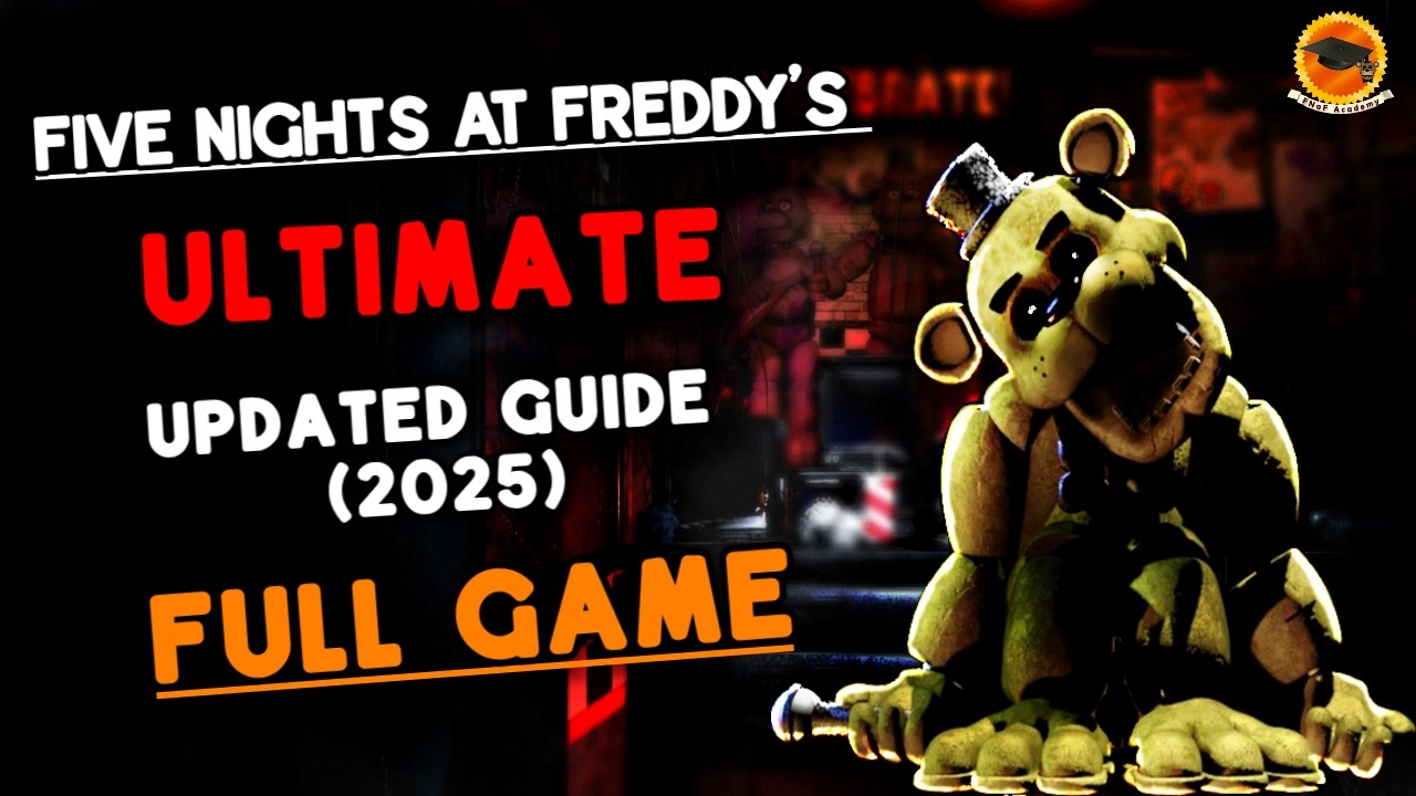 How to beat FNaF 1 - FULL GAME Walkthrough (Nights 1-7) | FNaF Academy