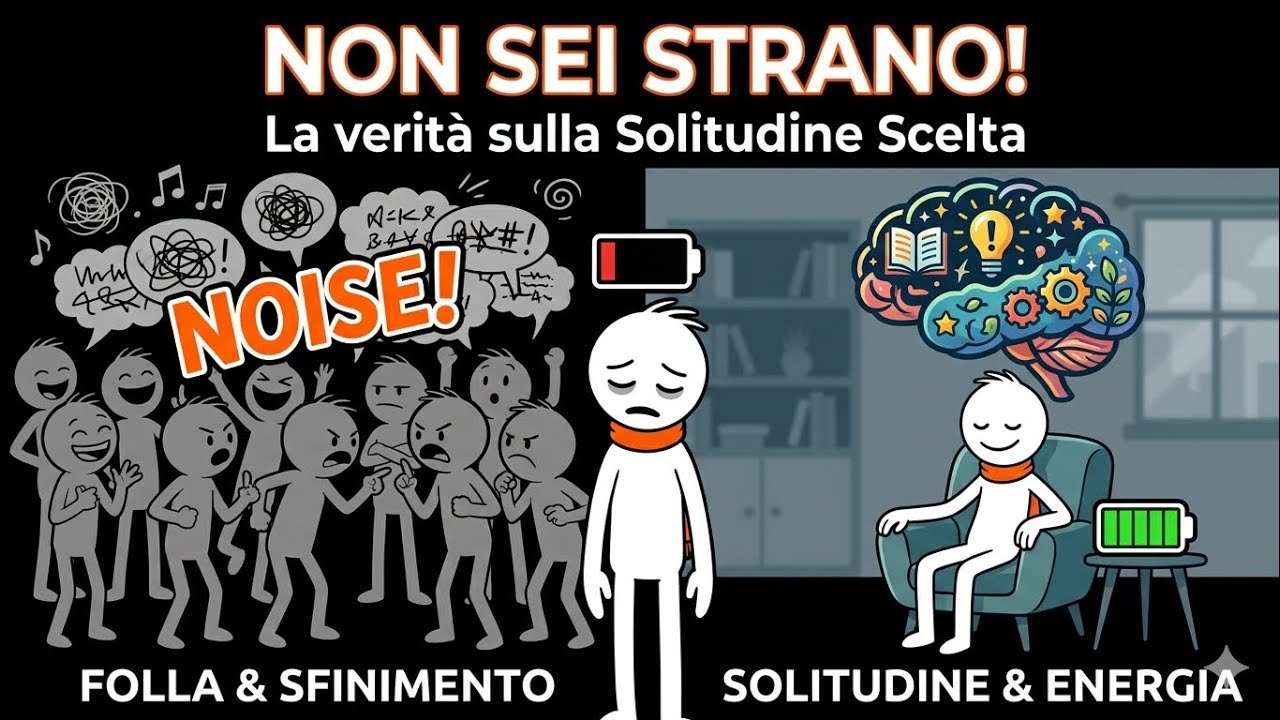 Non sei STRANO: La verità psicologica su chi sceglie la solitudine