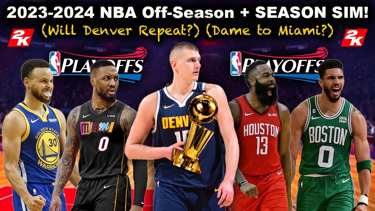 NBA2K Predicts the 2024 NBA Season! (Live Sim)