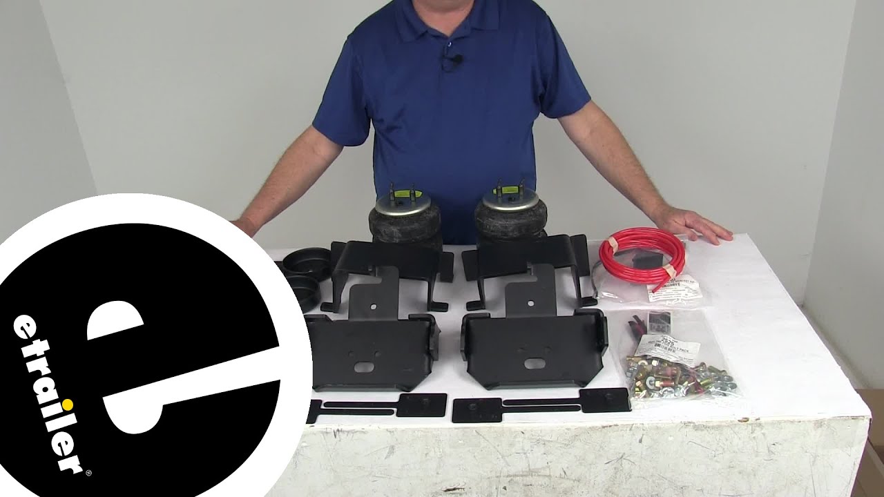 etrailer | Ultimate Overview of the Firestone Ride-Rite Air Helper Springs