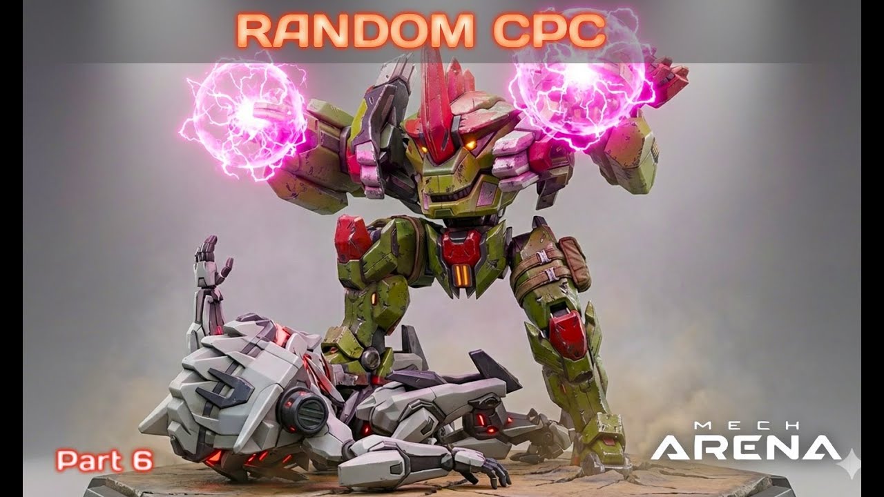 Mech Arena CPC - Intense Battles [UAU]Vs. Random clans. Part 6