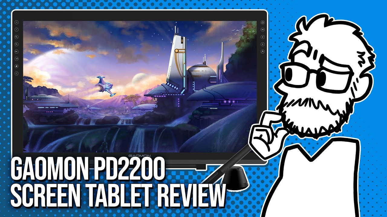 A viable budget alternative to Wacom's Cintiq || GAOMON PD2200 review