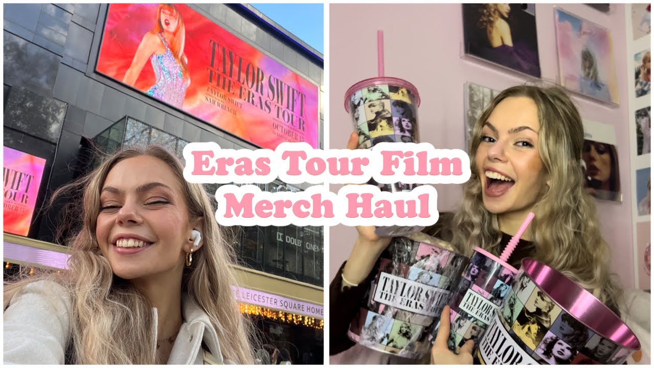 Taylor Swift Eras Tour Film Merch Haul