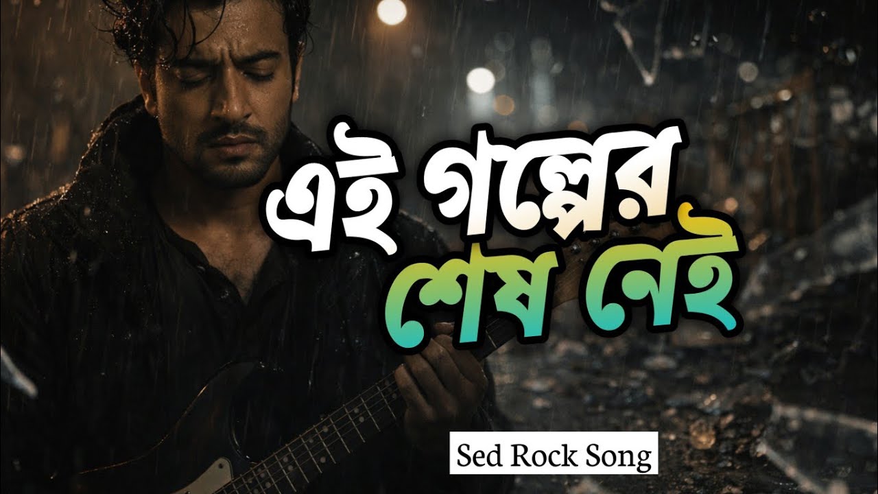 এই গল্পের শেষ নেই | Sad Rock Song | Bangla Emotional Male Vocal | Heart Touching Song 2026