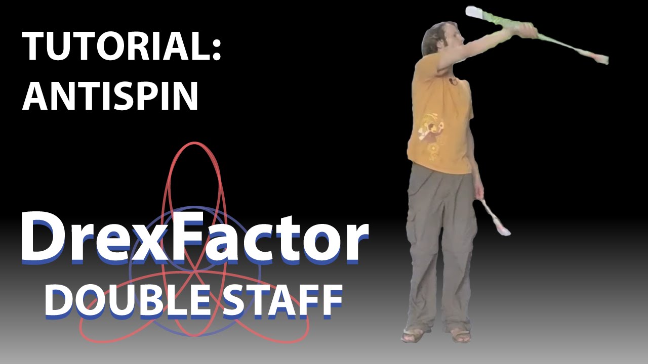 Beginner Double Staff Tutorial: Antispin