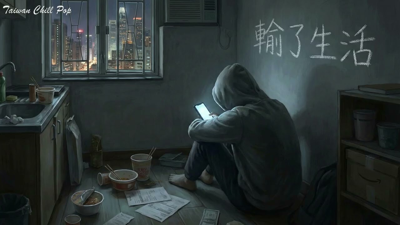 拼盡全力，只配做個普通人？💔《輸了生活》｜年度最扎心「崩潰系」搖滾｜Taiwan Chill Pop 原創