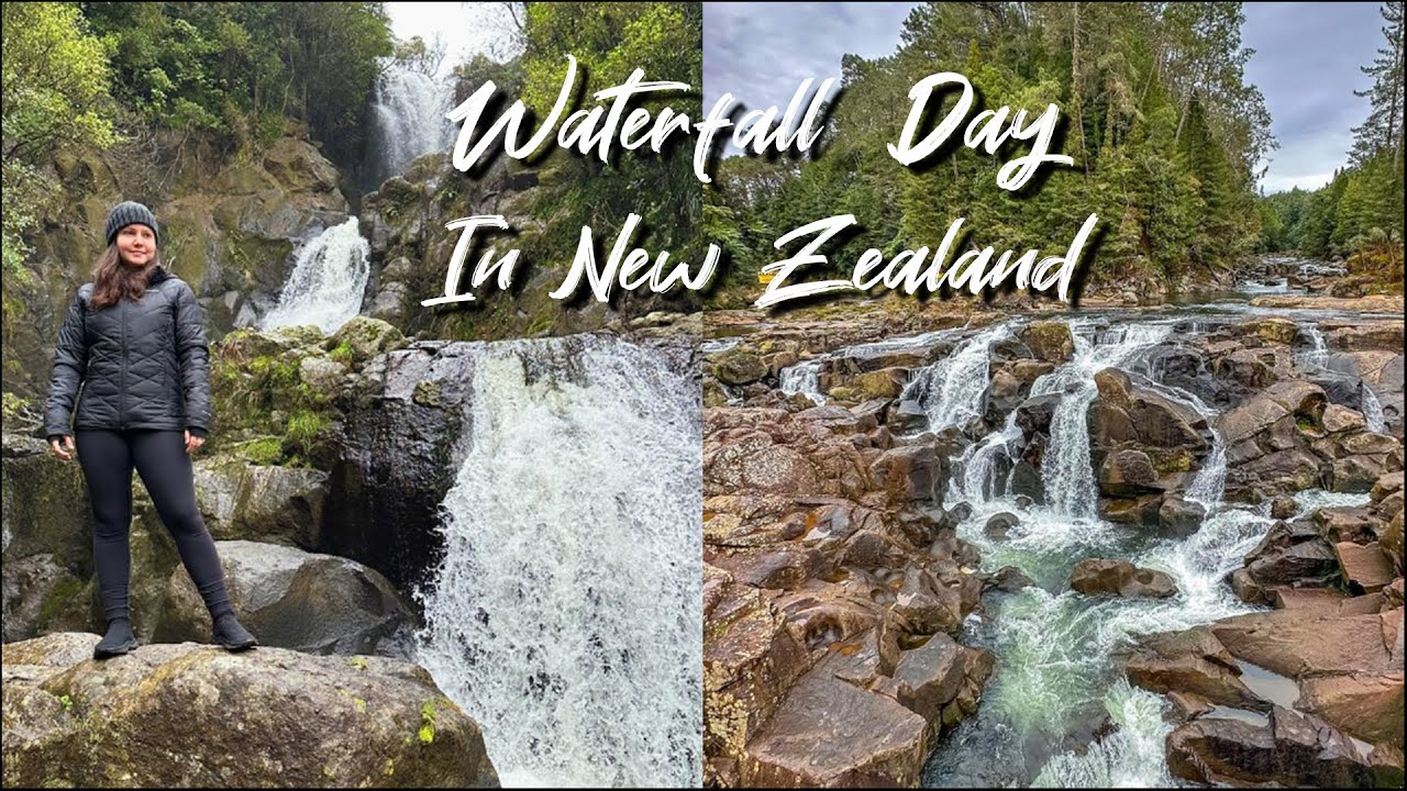 A Waterfall Filled Day In New Zealand