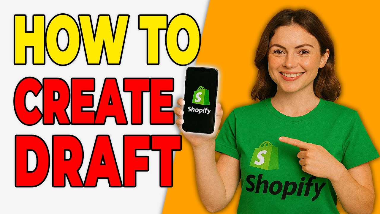 Как создать черновик заказа в Shopify (Руководство для начинающих 2026)