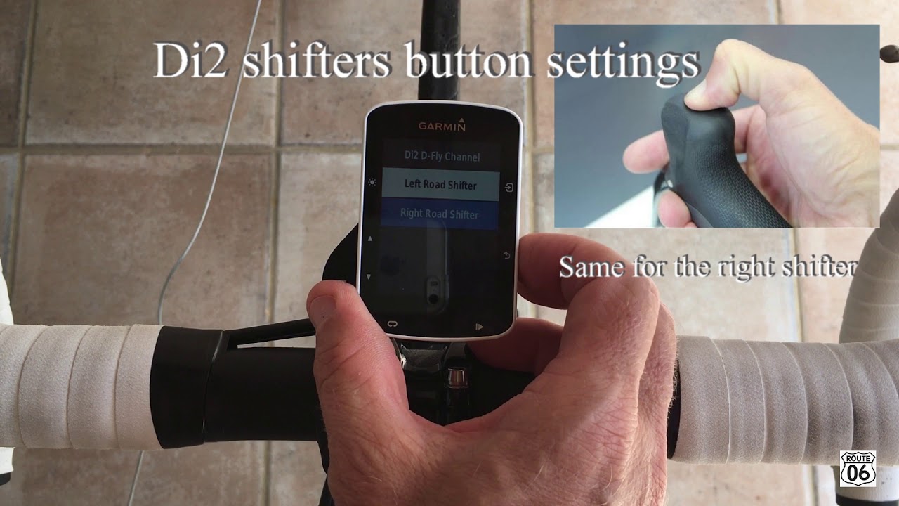 Shimano Di2 - Garmin Edge 520 Integration with EW-WU111 wireless unit