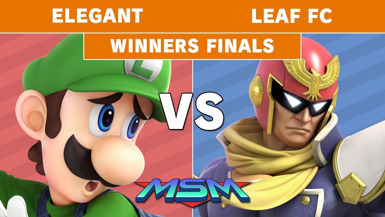 MSM 187 - Elegant (Luigi) Vs. Leaf FC (Captain Falcon) Winners Finals - Smash Ultimate