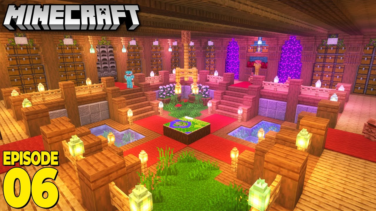 I Built My Perfect Secret Base In Minecraft!