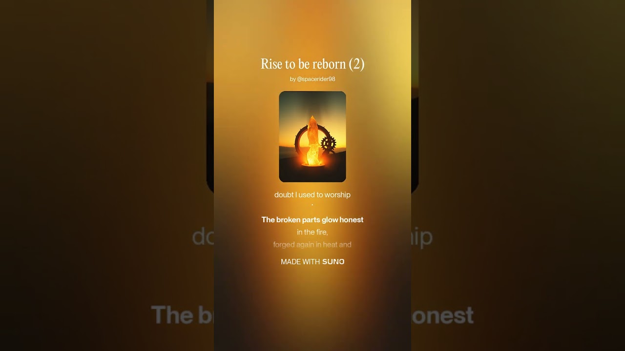 Rise to be reborn (2) - SPACE RIDER 