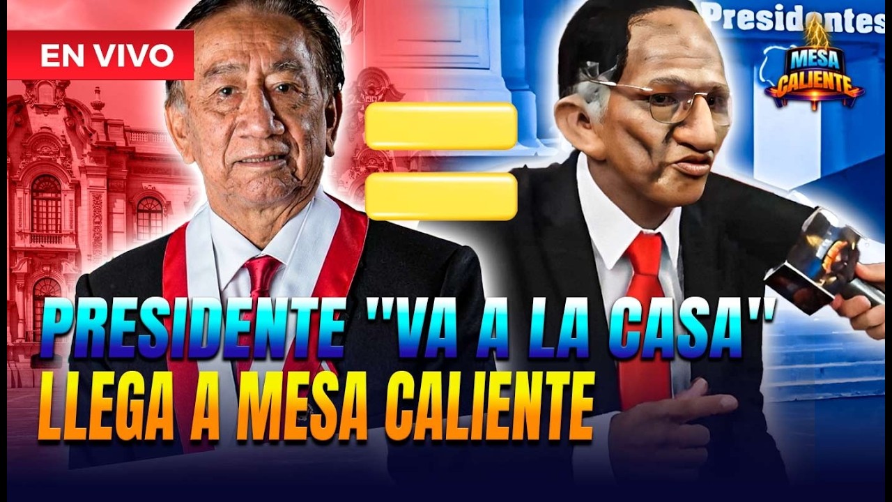 🔴EN VIVO –PRESIDENTE “VA A LA CASA“ HABLA POR PRIMERA VEZ | Mesa Caliente por Panamericana TV