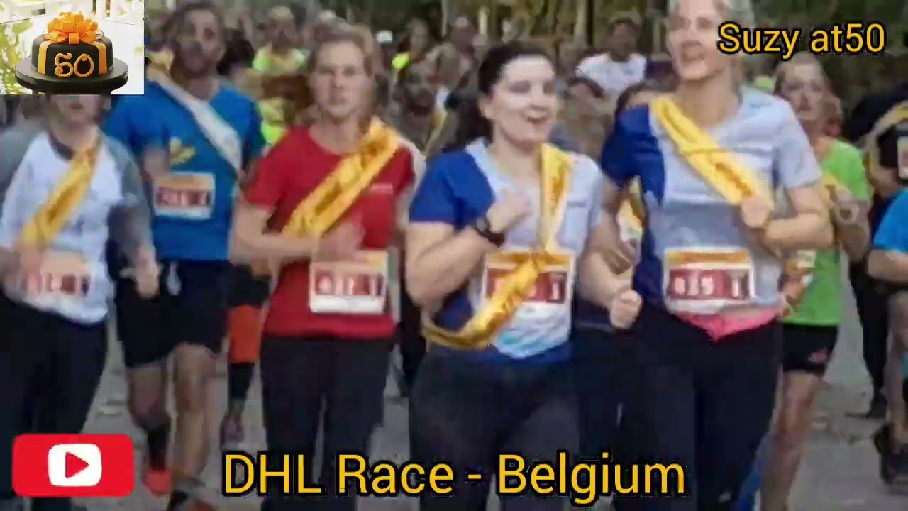 DHL marathon race, Atomium, Brussels,  Belgium.  Run to keep fit #fitness #health @dhl