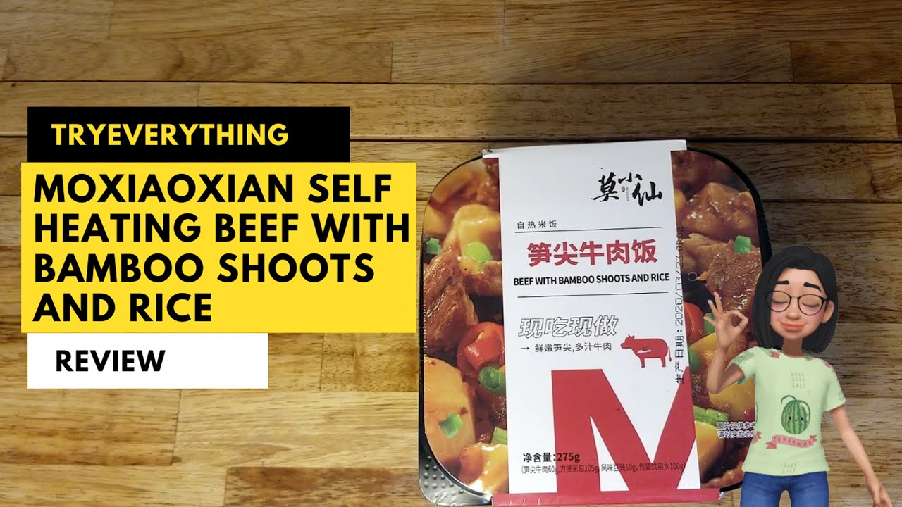 MOXIAOXIAN Beef with Bamboo Shoots self cooking rice review