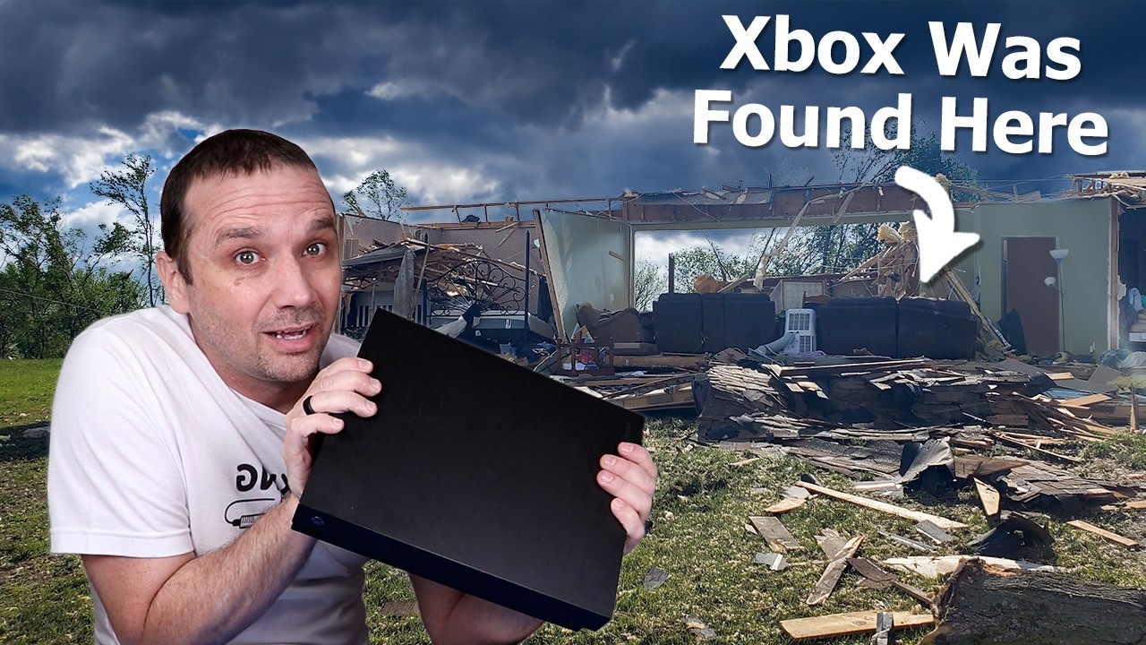 Я купил Xbox, поврежденный торнадо — давайте попробуем его починить!