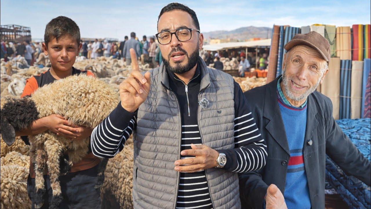 جولة ميدانية في أكبر أسواق المواشي بالناظور في سوق العروي ـ بني أوكيل ـ رابع أيام رمضان 
