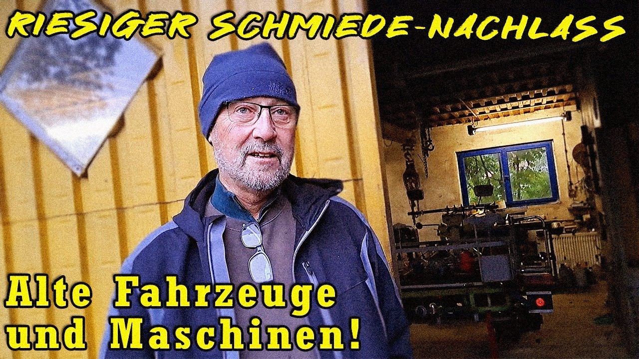 Riesiger Schmiede-Nachlass - Alte Fahrzeuge und Maschinen! | Harzer Bikeschmiede