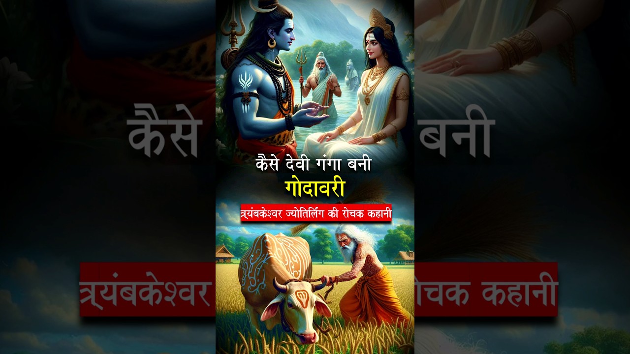 How Goddess Ganga became Godavari? | Story of Trimbakeshwar Jyotirlinga