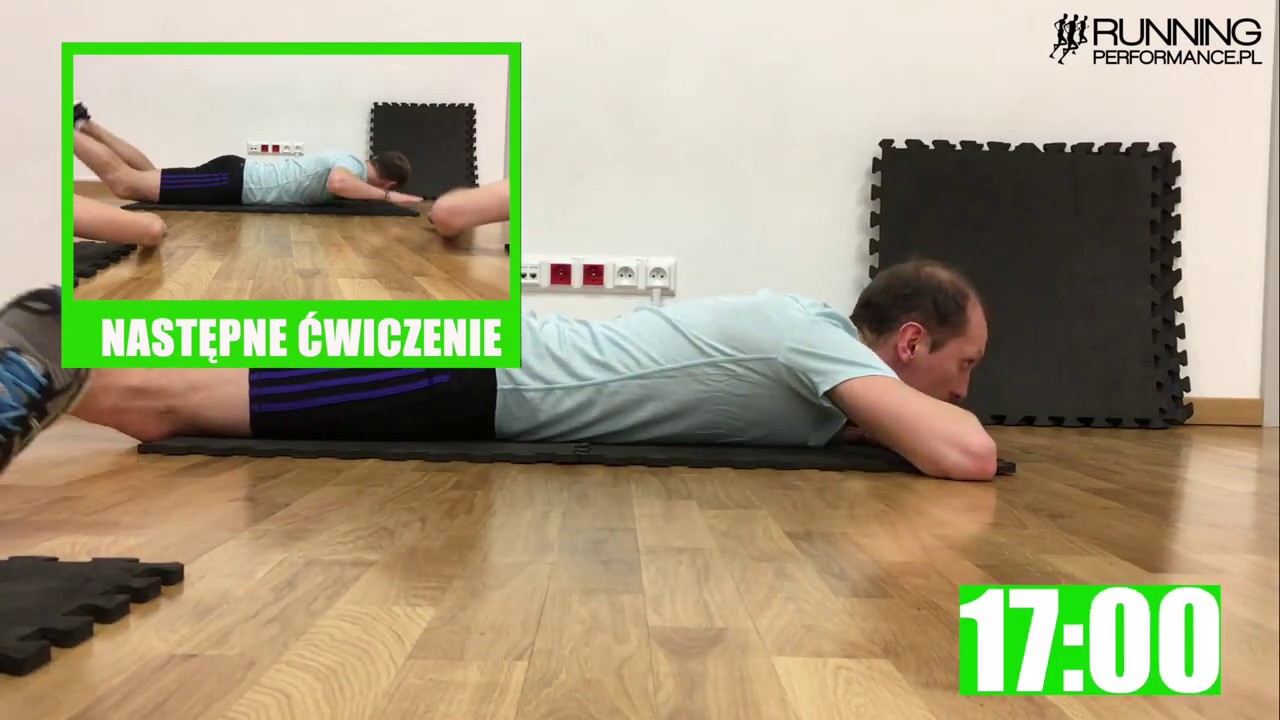 Core stability dla biegaczy - zestaw 3