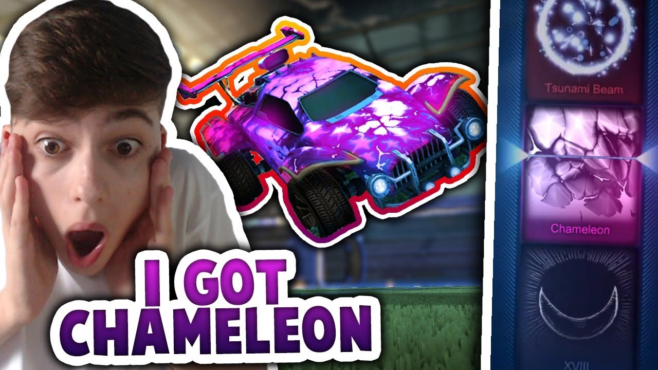 GETTING CHAMELEON + BEST COLOURS FOR NEW MYSTERY DECALS! | VICTORY CRATE | Rocket League