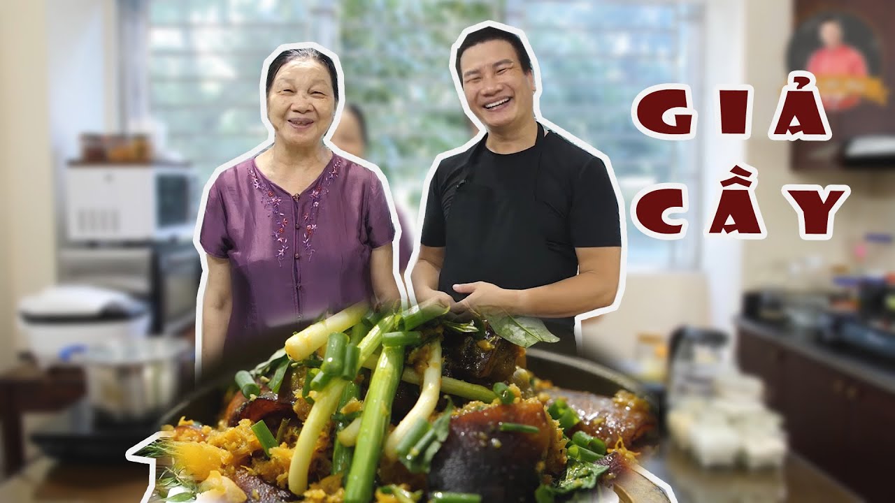 Làm nồi GIẢ CẦY chuẩn gu Hà Nội thơm nức mũi I Cùng Cháu Vào Bếp