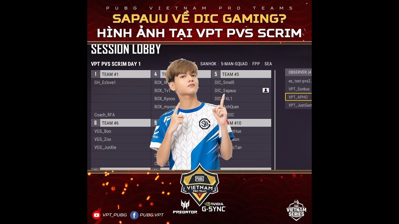 Highlight PVS SCRIM (10-02) || SaPau ra mắt DIC , Jikey+Boongminz thi đấu cho Refund Alpha