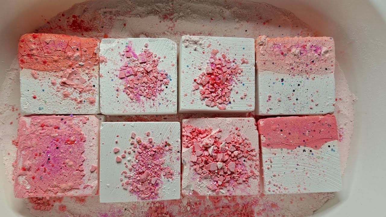 Pink Crush💗1 box text💗ASMR gymchalk 💗oddly satisfying