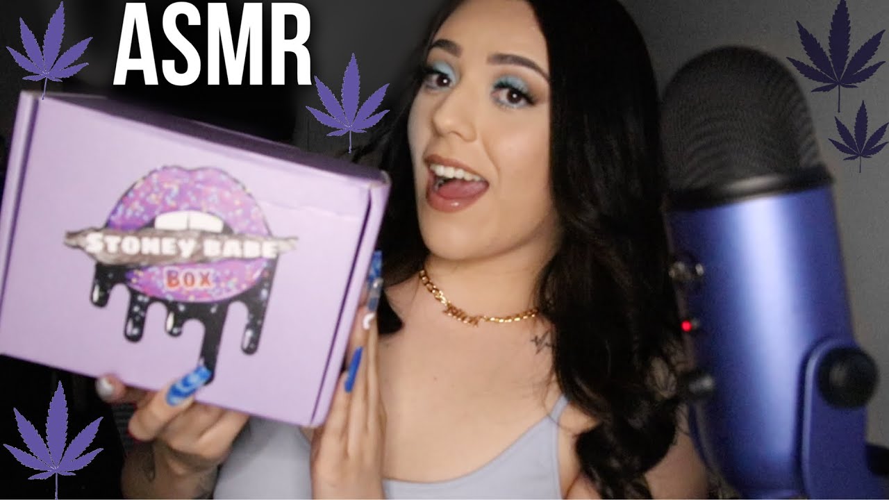 ASMR UNBOXING | STONEY BABE BOX *BEST STONER'S SUBSCRIPTION BOX*